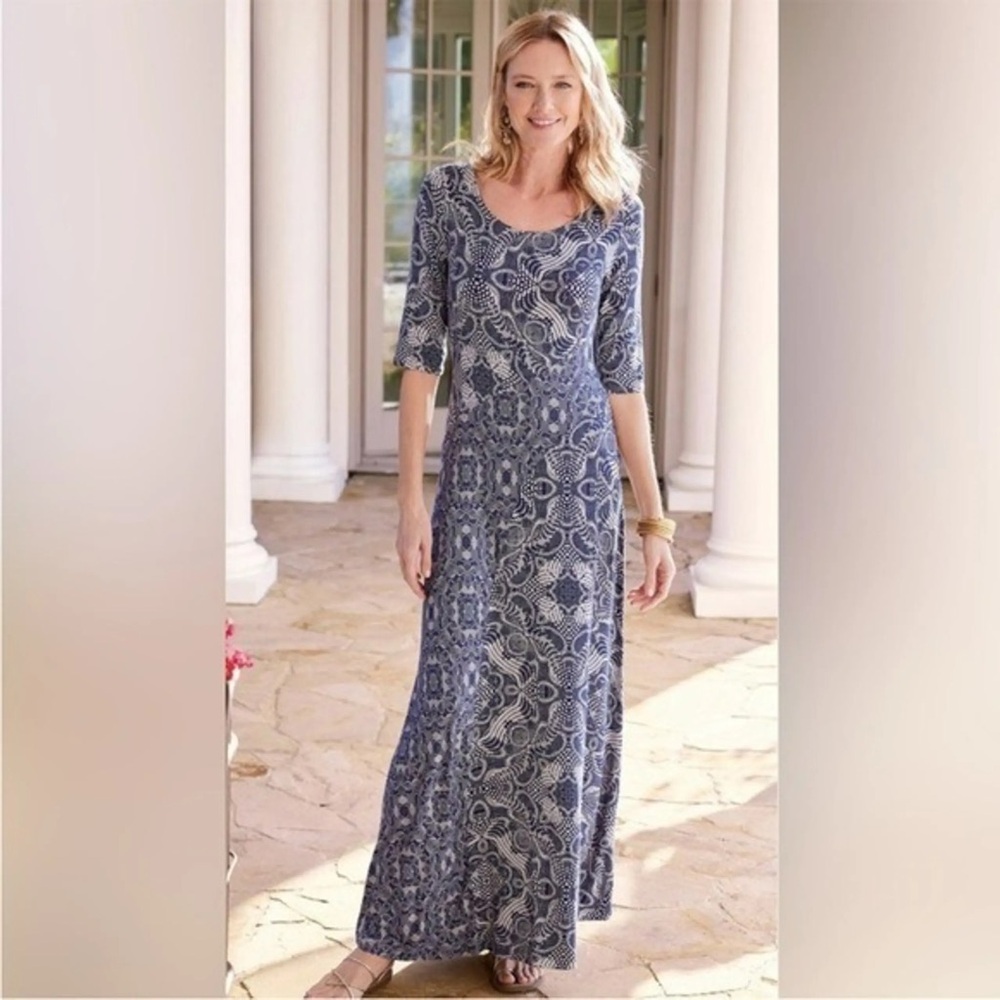 Gorgeous Soft Surroundings maxi dress